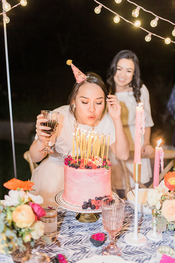 Spring 30th birthday party