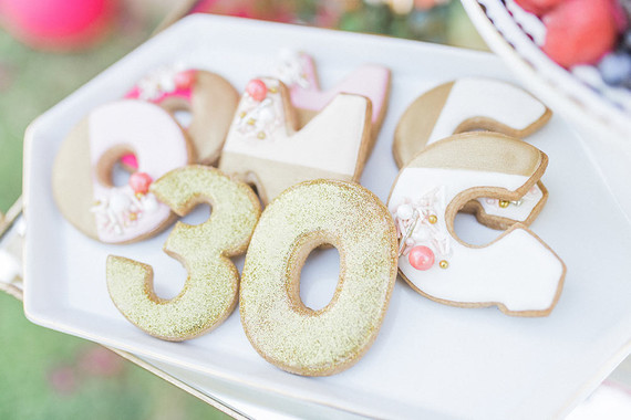 30th birthday cookies