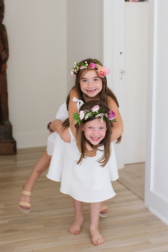 Spring girl's maypole party