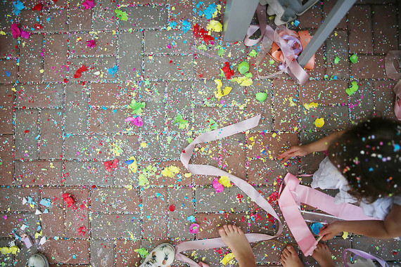 Spring girl's maypole party