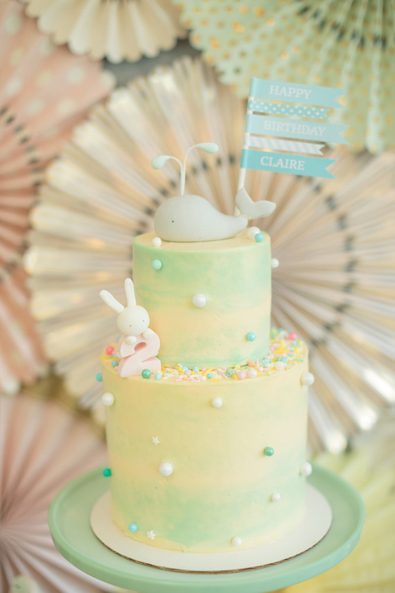 Pastel dessert party