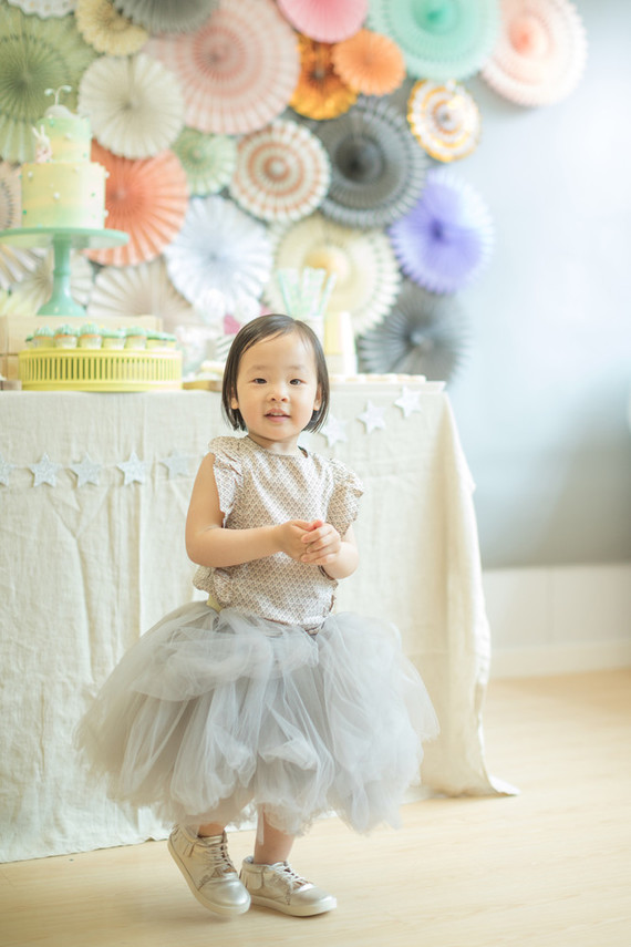 Pastel dessert party