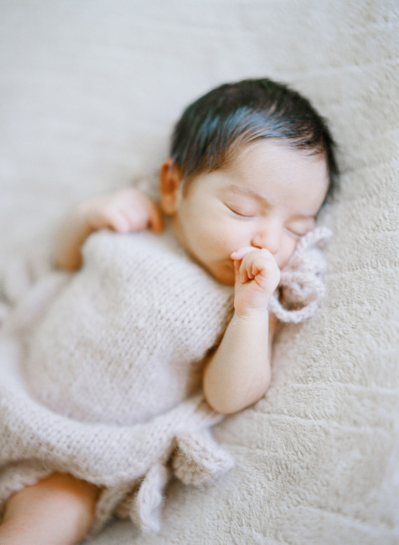 Elegant classic newborn photos
