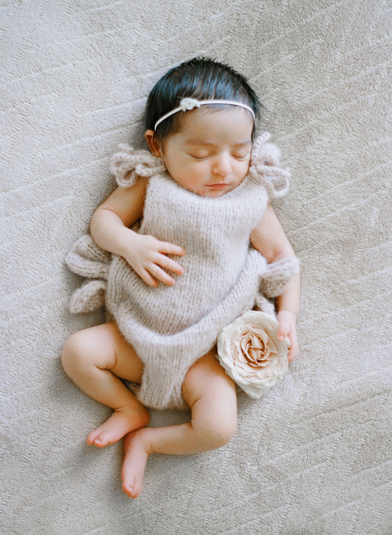 Elegant classic newborn photos