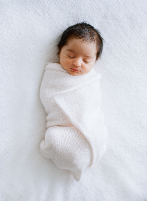 Elegant classic newborn photos