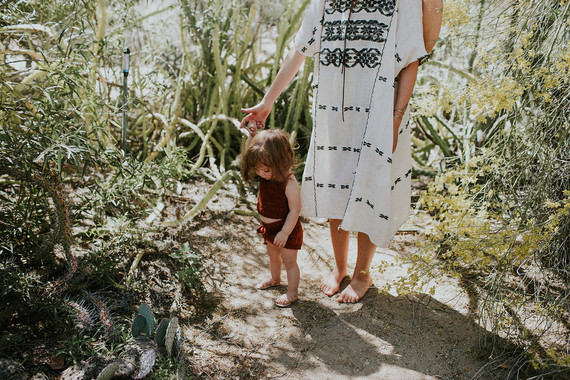 bohemian mother-daughter photos