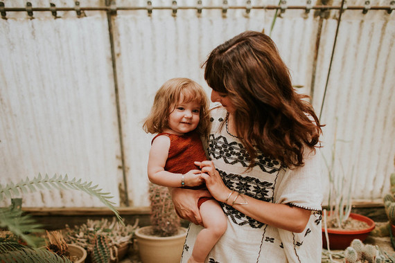 bohemian mother-daughter photos