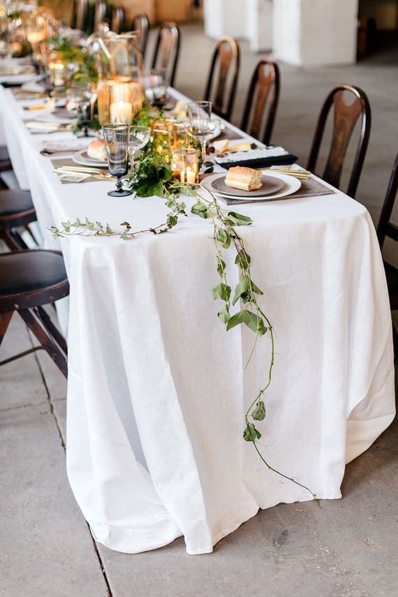 Table garland Inspiration