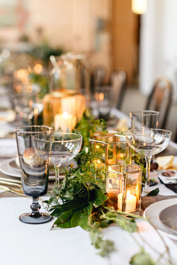 Modern glassware