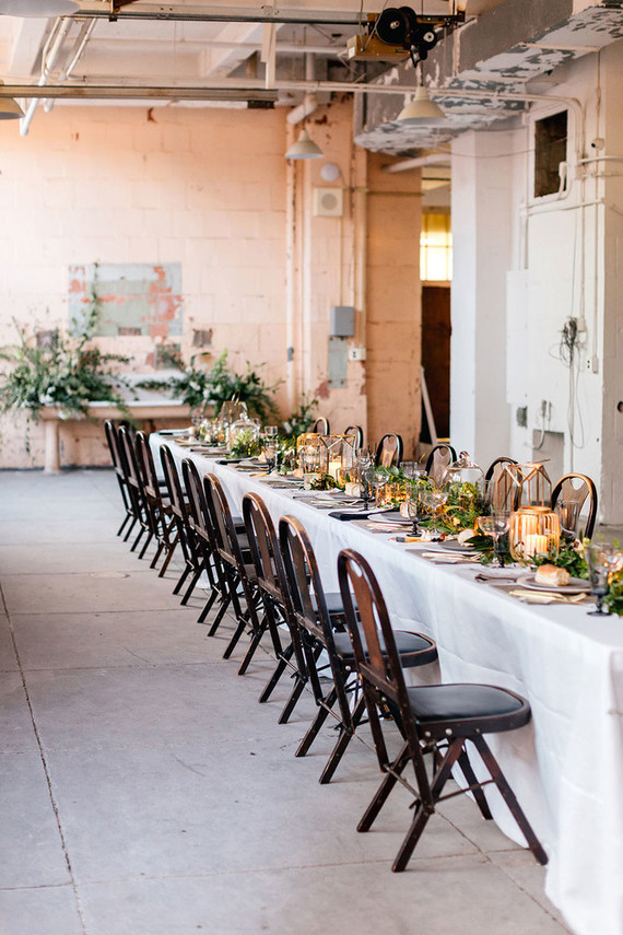 Modern tablescape