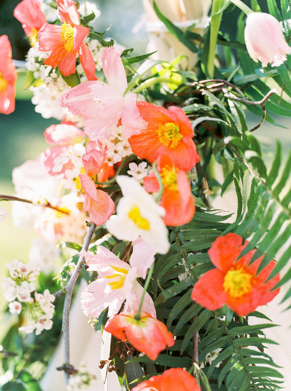 Spring boho wedding