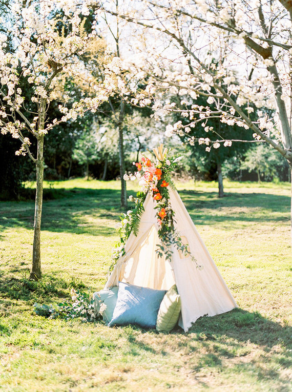 Boho tipi
