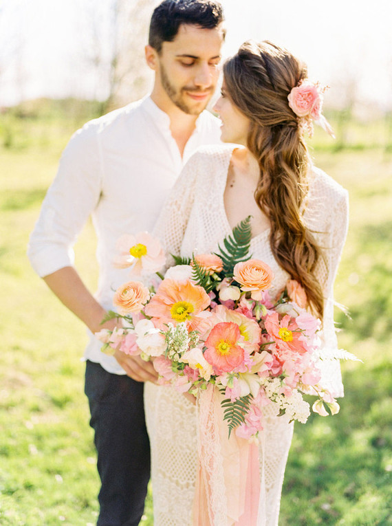 Spring boho wedding