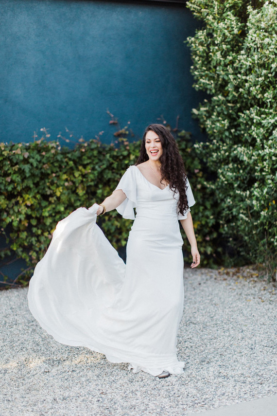 Delila Fox wedding dress