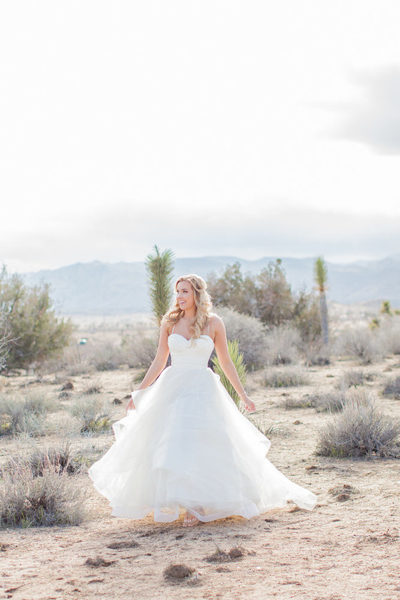 Romantic wedding dress