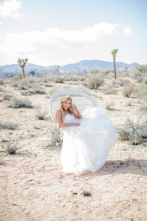 Romantic wedding dress