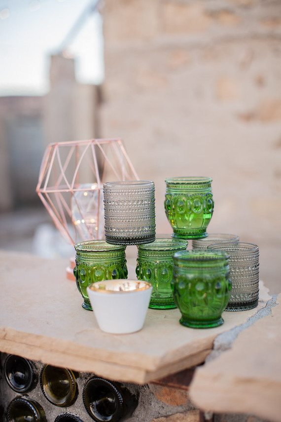 Vintage glassware