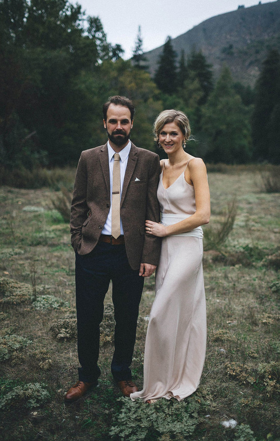 Mountain wedding portraits