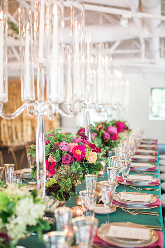 Elegant tablescape