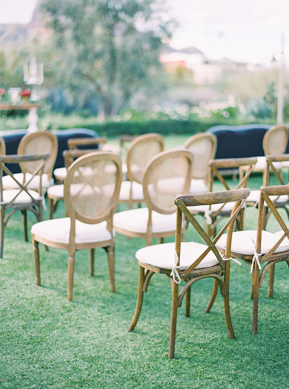 Ceremony chairs