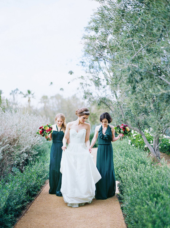 Amsale bridesmaids