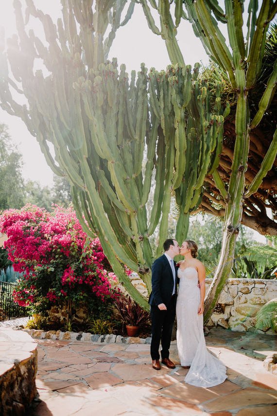 Ranch wedding portrait
