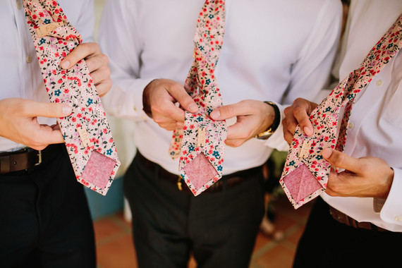 Floral ties