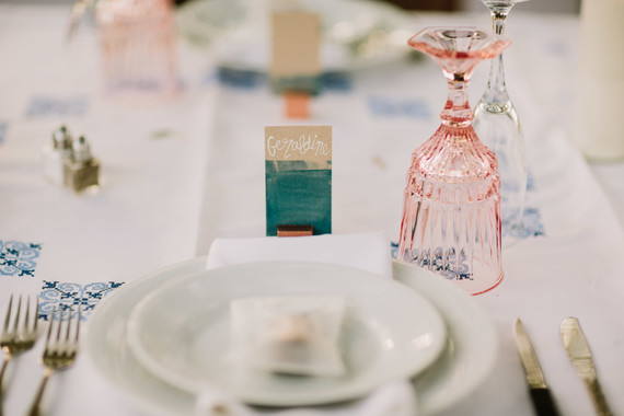 White place setting