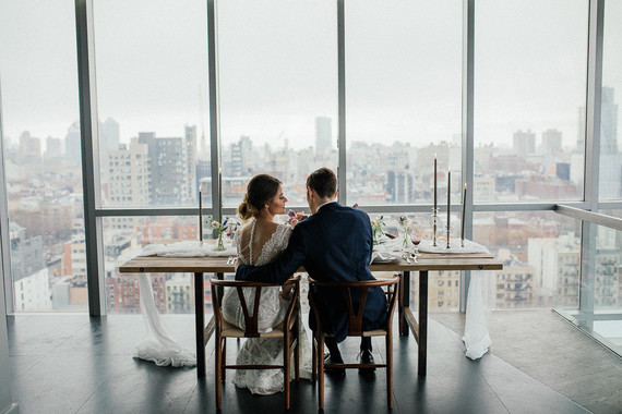 NYC penthouse wedding inspiration
