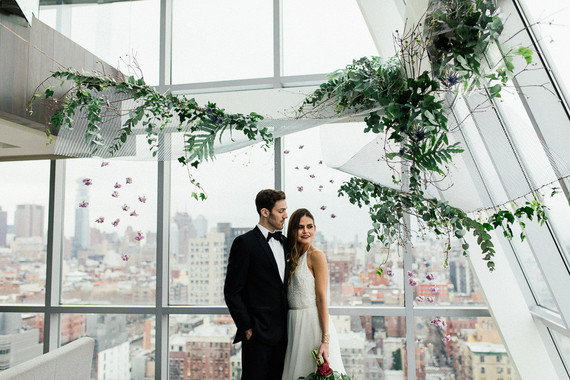 NYC penthouse wedding inspiration Inspiration