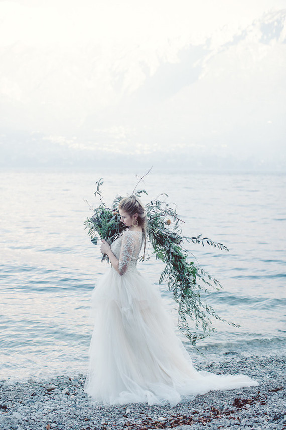 White wedding dress