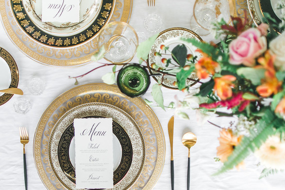 Modern place setting Inspiration