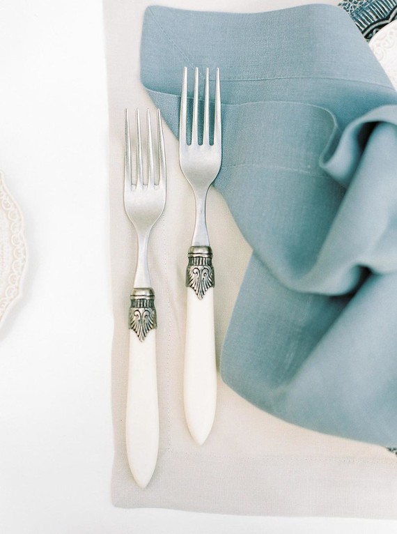 Wedding place setting