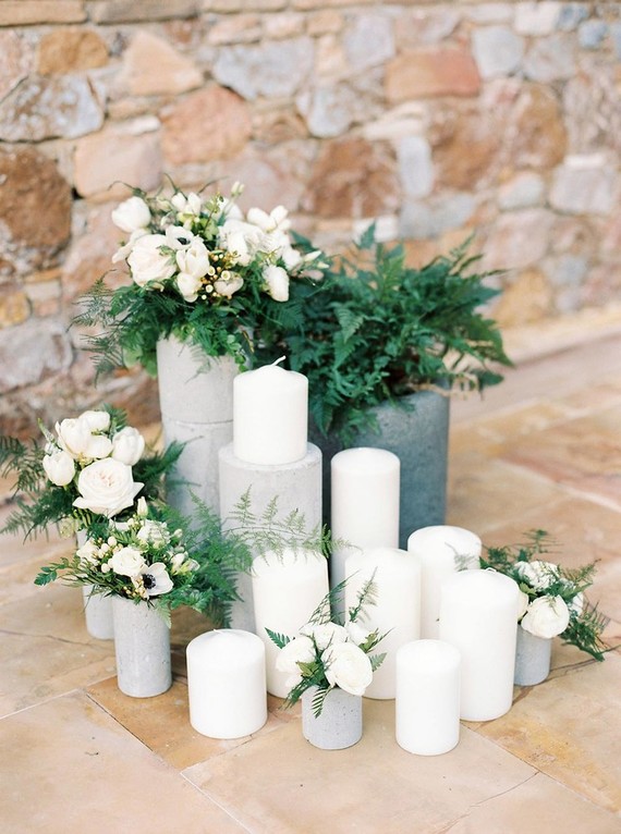 Wedding candles Inspiration