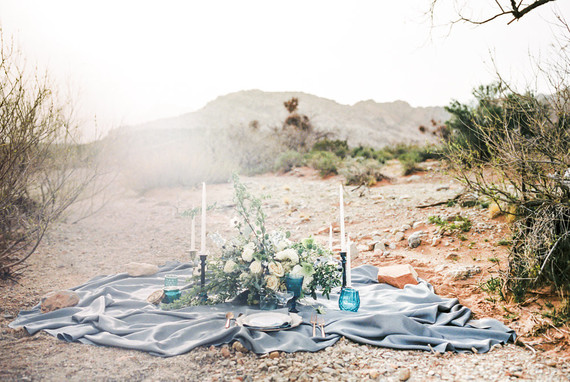 Desert elopement inspiration in Las Vegas Wedding Inspiration