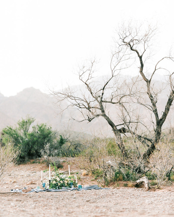 Desert elopement inspiration in Las Vegas Wedding Inspiration