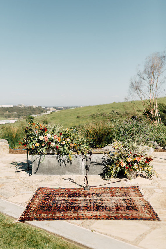 Colorful citrus-inspired wedding