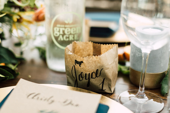 Colorful citrus-inspired wedding