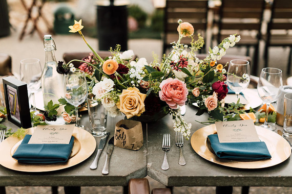 Colorful centerpiece