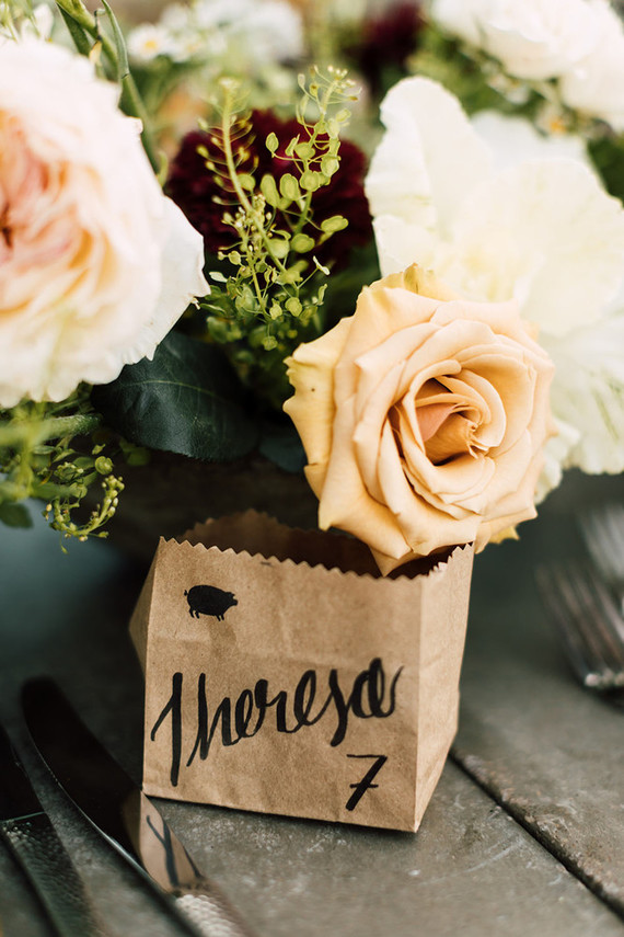 Table number