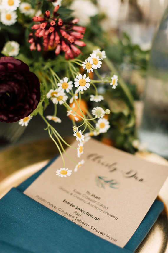 Colorful citrus-inspired wedding