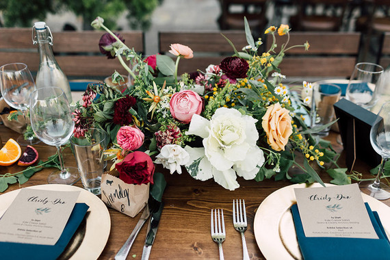 Summer wedding flowers