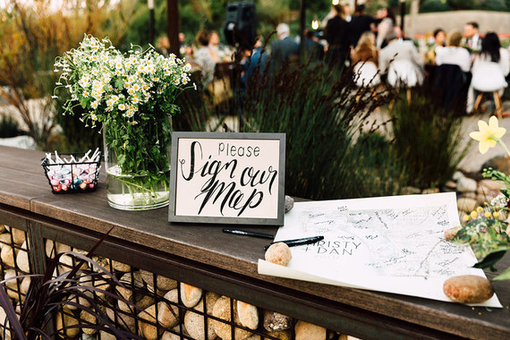 Map guestbook Inspiration