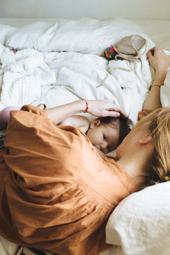 Lifestyle family newborn photos