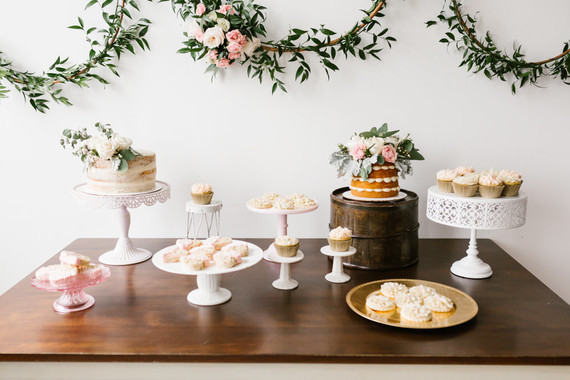 Spring pink baby shower