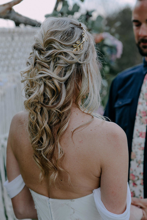Bohemian hairstyle