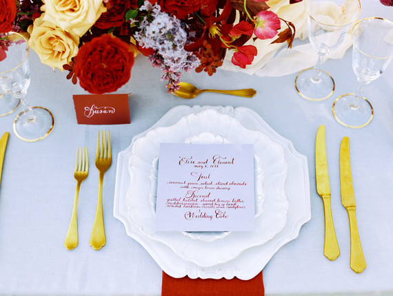 Place setting Inspiration
