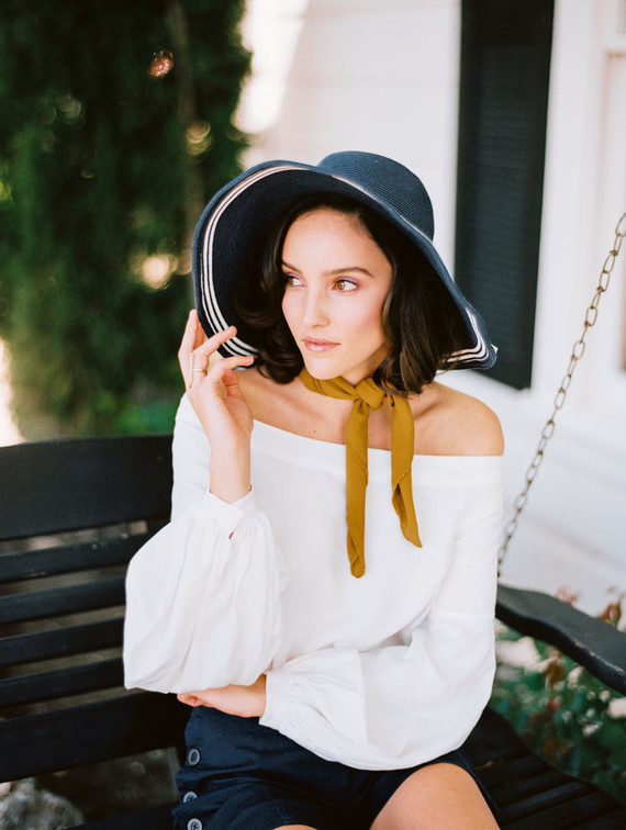 Anthropologie floppy hat Inspiration