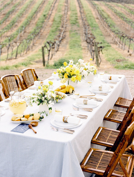 Summer tablescape