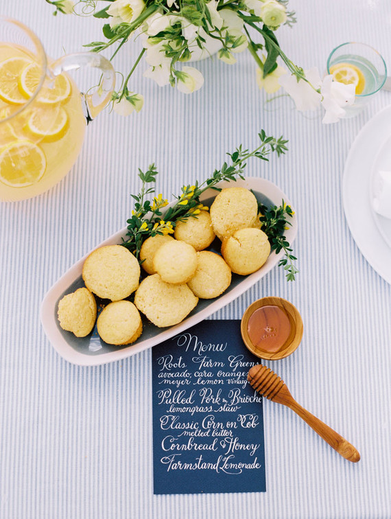 Summer menu